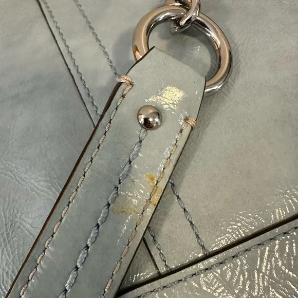 Baby Blue Coach Clutch - Picture 5 of 11